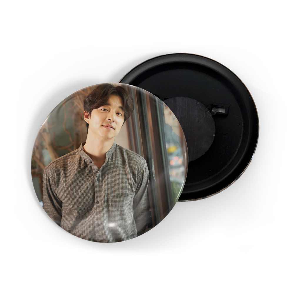 dhcrafts Fridge Magnet K-Drama Korean Actor Multicolour Gong Yoo D12 Glossy Finish Design Pack of 1